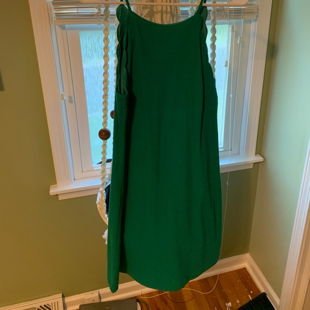 Green dress
